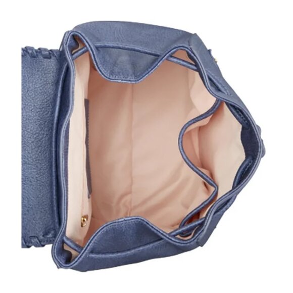 Style & Co Whip-Stitch Backpack – Moonlight Blue - Picture 3 of 11